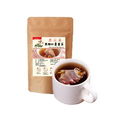 升級版-黑糖紅棗薑茶 冬季暖身飲品 三角茶包, 12g, 1套, 10個裝