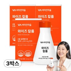 비타민마을 와이즈 칼륨, 120정, 3개