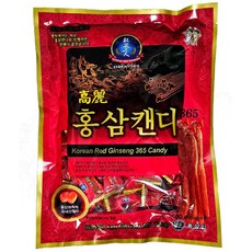 부모님 사탕 간식 입이 심심할 때 금산 홍삼캔디, 500g, 4개