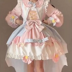 泡泡熊 心願甜星 甜心連衣裙 Lolita 可愛日常洛麗塔