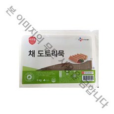 CJ 이츠웰 도토리묵 채 3kg, 1개