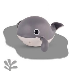 주몬 빅고래 목욕놀이 장난감 그레이, 1개