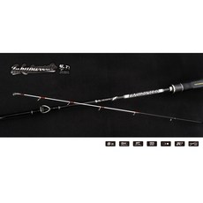 釣研工坊 INKUBUREDA 墨刃 3/7調性 龍鳳竿尾 手持透抽竿, S663-M 直柄