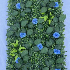 Sunday 綠色新款仿真植物綠葉波斯牆面裝飾綠植，室內商場酒店陽臺背景造景, 40*60最新款米蘭配飾組合11