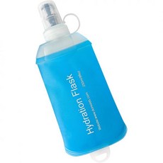 와일드리드 250ml 소프트 플라스크 TPU 접이식 부드러운 물병 수분 공급 팩 러닝 조끼 하이킹 자전거 등반용 1개 핑크에서 블루로 3190383, 250ml 파랑