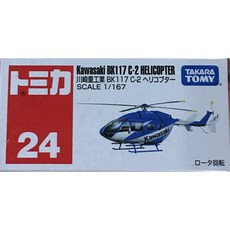 TOMICA 多美小汽車 No.24 川崎重工 BK117 直升機, 1個