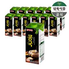 삼육두유 콩국 12팩, 950ml, 12세트