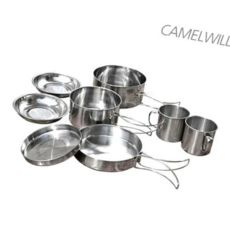 캠핑식기 스텐 쿠커 8종세트, 본상품
