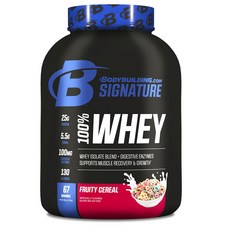 BODYBUILDING 健身蛋白粉 香草奶油口味, 穀物/堅果, 1桶, 2.27kg