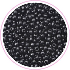 시드비즈 / 막대비즈 / 믹스비즈 / 멀티비즈 (2 000P) 20g, 1개, 블랙 2mm