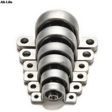 블록 베어링 8mm 10mm 아연 합금 베개 25mm 장착 1PC 15mm 보어 17mm 20mm 직경, 1개