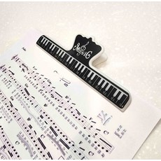 15cm 와이드 악보 클립 피아노 집게, 1개, 상세페이지 참조