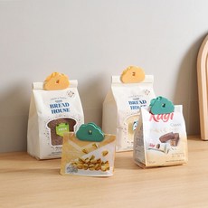 모두 초간편 비닐 밀봉 클립 봉지 봉투 집게, 옐로우, 1개