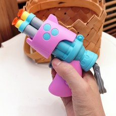 寶貝家 恐龍軟彈槍 玩具槍 安全子彈 射擊玩具 兒童玩具槍 恐龍造型, 1個, 粉色＊含3個軟彈（裸包）