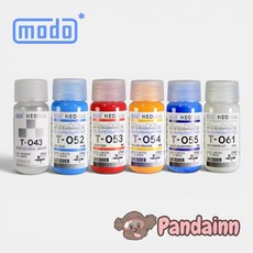 摩多 modo 機器人套組I 模型漆, T-NEO次世代機器人套組（6色）, 1個