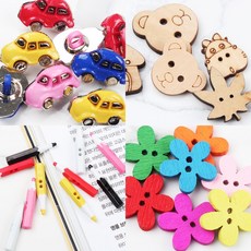 단추 캐릭터 애기옷단추 예쁜단추 자동차 기차 나무 단추, 자동차단추, *자동차_블루-3개, 1세트, -