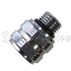 潛水一級頭高壓管轉接頭(7/16 -3/8) ，浮潛深潛適用，提升潛水裝備靈活度