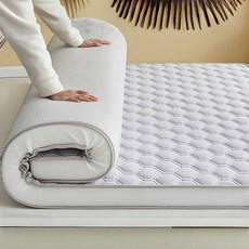 혜신 매트리스 바닥 침대 허리에 좋은 접이식 토퍼 수면매트 푹신탄탄 매트릭스