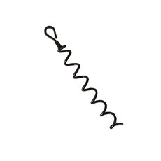 바닥못 고탄소강 검은색 옥외 고정 쓰러짐 방지 개말뚝, 1개, 검정색