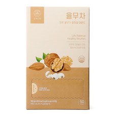 오색다원 하루율무차 호두와아몬드 18g*50입, 4박스, 50개입, 18g