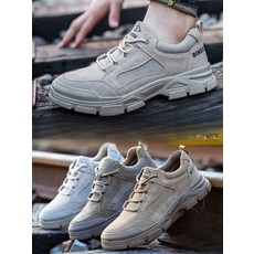 안전화 작업화 남성 방탄 방침 작업용 가벼운 여름 통기성 강철 발가락 작업화 남성 절연 용접