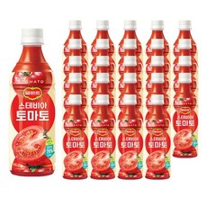 직장인간편음료 델몬트 스테비아 토마토 50 400mlx20펫, 본상품, 400ml