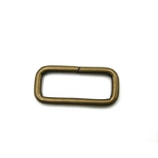 ㅁ링(사각링) 30mm - 청동, 1개