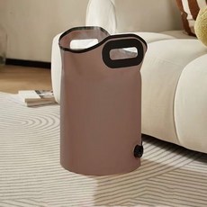 bydoll 折疊泡腳袋 SGS認證 47公分加高款 持久鎖溫足浴桶, 1個, ✅現貨咖啡色-加高款持久鎖溫