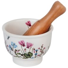 GOLDEN BELL 野生花陶瓷研缽, 1套