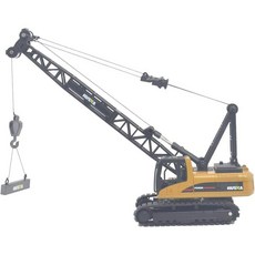 Ailejia 건설 트럭 크레인 트럭 1/50 스케일 다이캐스트 트럭 크롤러 크레인