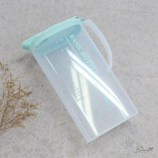 베이직 원터치 물병 민트 2.3L 야외활동 헬스 세척쉬운 씻기편한 자전거 프로틴