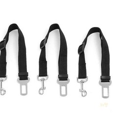 루토 반려견 안전벨트 블랙 3p 애견줄