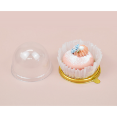 두바이 쫀득 쿠키 화과자 금색 소 마카롱 답례품 선물포장, 1개