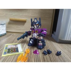 變形金剛-柯博文異色版-擎天柱-無敵鐵牛-TOPEAM TSD-001 SD 初代總司令 柯博文 CONVOY 紫色限定, 1個