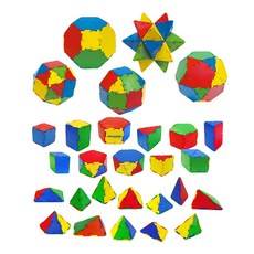 [105695] 아이꿈터 창의블럭 연결블럭 도형블럭, 1개