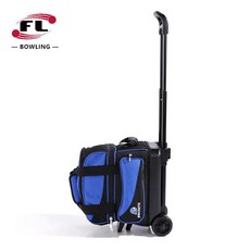 볼링가방 롤러백 롤링 악세사리백 볼링공 수납 토트백, 1개, 블루(FLBG-13)