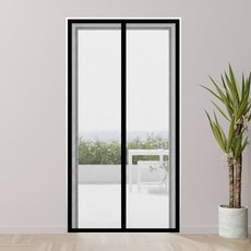 현관 자석 방충망 미세 해충 차단 문모기장 100x210cm 설치형, 상세페이지 참조