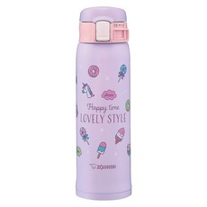 조지루시 초경량 보온보냉 원터치 텀블러 SM-SG48, 스위트 퍼플(VZ), 480ml, 1개