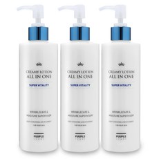 로션과 크림이 하나로 올인원 남성화장품 / 참존nc1 퓨플 크리미 로션 올인원 / 남자화장품 남성로션 남자로션 주름개선남성화장품 참존 크리미 올인원 수분로션, 3개, 300ml