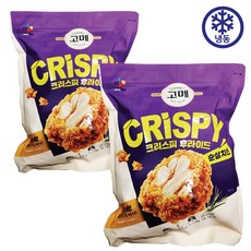 CJ 고메 크리스피 후라이드 순살치킨, 1kg, 2개