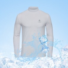 자외선 차단 시원한 여름 아쿠아 티셔츠 (AQUA-X 원사)
