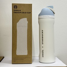 오왈라 Owala FreeSip 휴대용 스포츠 주전자 보온보냉병 24oz/710ml 32oz/950ml, 710ml, 스타벅스백