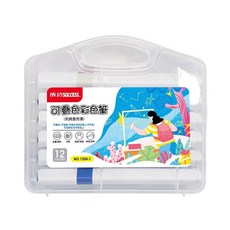 成功 可疊色彩色筆 丙烯馬克筆 色彩鮮明、可疊色、快乾、適用多種材質, 1個, 1268-1 / 12色, 12色