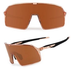 Ukoly 야구/러닝 선글라스 사이클링 안경 남성용 여성용 스포츠 HD 렌즈 UV400 보호 TR90 프레임 650 (HD 편광 브라운) 299369, Hd Polarized Brown, 1개, Hd 편광 브라운