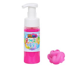 미술놀이 뭉게구름 거품물감 150ml 낱색 (형광분홍), 없음, 1, 1개, 본상품선택