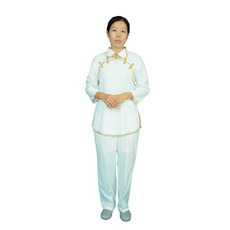 弘喧 靈修衣 禪服 套裝, 1個, L,提花布