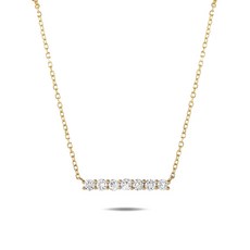 LB 익스클루시브 중고 14K 옐로 골드 다이아몬드 네크리스