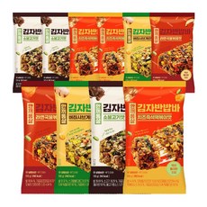 한끼통살 김자반밥바 전체 혼합 10개입, 10개, 100g