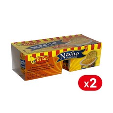 RICOS Nacho Cheese Sauce Dipping Cup 200g (2 cups) 리코스 나쵸치즈소스, 2개