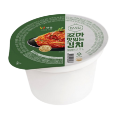 한울 국내산 맛김치 130g 꼬마김치 편의점 여행용 캠핑용 해외여행용, 1개